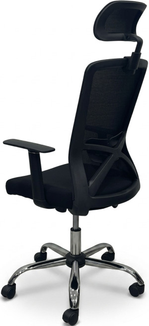 Офисное кресло ART Smart-215-Headrest Black
