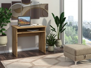 Прямой компьютерный стол Pehotin Динамо Wenge