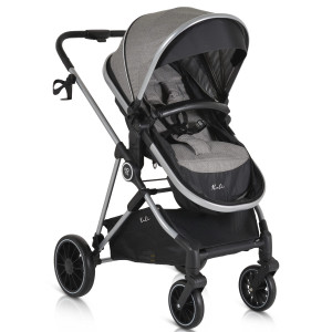Cărucior 2 în 1 transformabil Moni Kali Grey
