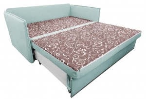 Canapea dreaptă extensibilă DP Orion 140 x 190 cm Green