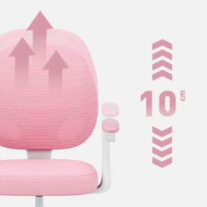 Fotoliu pentru copil Junior 3.1 Pink