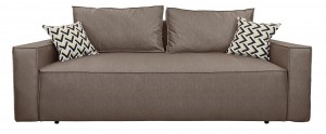 Canapea dreaptă extensibilă DP Kalifornia Brown