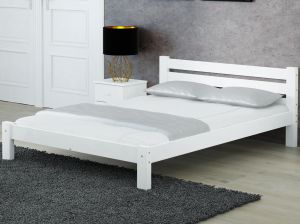 Деревянная кровать MM Азия 140 x 200 см White