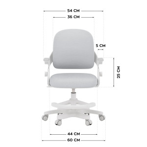 Fotoliu pentru copil Junior 4.3 Grey