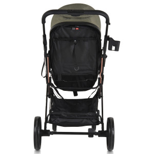 Cărucior 2 în 1 transformabil Moni Raffaelo Green Olive