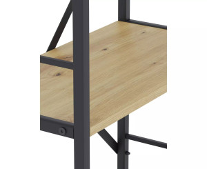 Raft Nex Loft 90 90 x 80 x 40 cm Anthracite/Oak Artisan