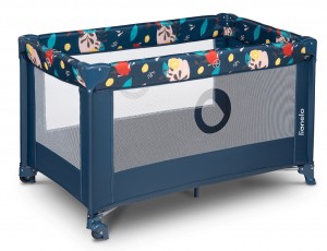 Pătuc pliabil 2 în 1 Lionelo Stefi Navy