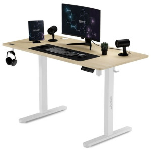 Masă gaming Sense7 Nojo White Pine