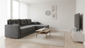 Угловой раскладной диван Light Iris 98