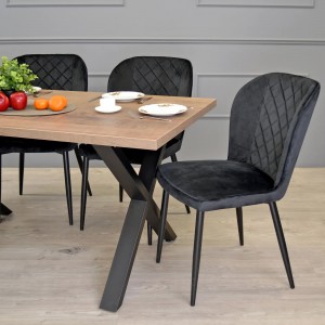 Кухонный стол DP Onix 180x90x75 см Колониал/Black