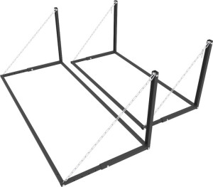 Стеллаж Horeca Nex Nex Home для шин 50 x 110 x 55 cm Anthracite
