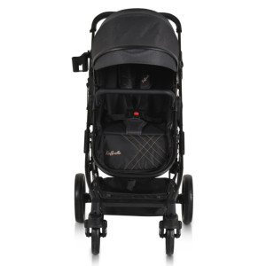 Cărucior 2 în 1 transformabil Moni Raffaelo Black