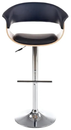 Scaun de bar Halmar H45 Oak / Black