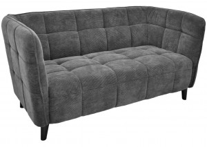 Canapea dreaptă DP W310G Dark Grey Velvet