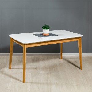 Раскладной стол MobiCasa Mary Белый/Natur Wax
