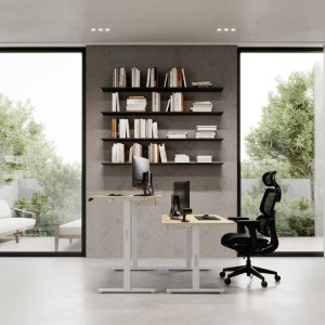 Masă gaming Sense7 Nojo 140 x 70 cm White Pine