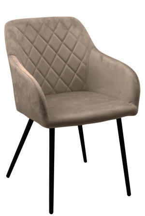 Scaun pentru bucătărie DP Loper Brown (HRL 49)+Black Legs