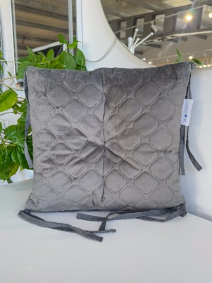Pernă pentru scaun Relaxe Home Colorit 40x40 cm Dark Grey