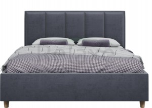 Кровать Capri 120 x 200 см Dark Grey