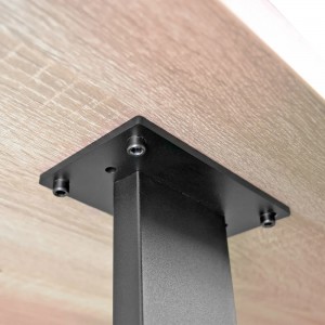 Masă de bucătărie DP Hana 180x90 cm Sonoma/Black
