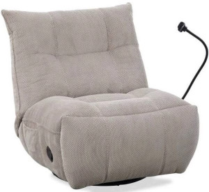 Fotoliu recliner Marcus Light Brown