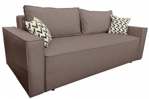 Canapea dreaptă extensibilă DP Kalifornia Brown