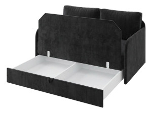 Canapea dreaptă extensibilă Polo 150 x 190 cm Iris 99