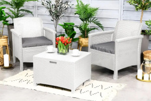 Set de mobilier pentru grădină Bica Venezia Terrace White