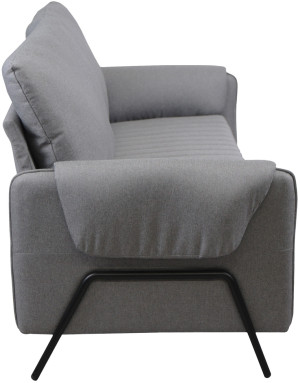 Canapea dreaptă DP Lugo Dark Grey