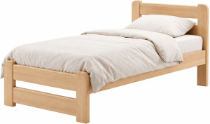 Pat din lemn Mebel Lev LIRA Natural