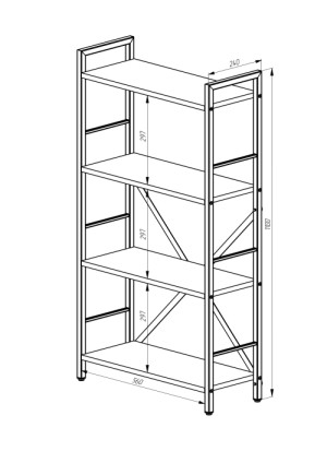 Raft Nex Loft 110 Anthracite / Anthracite