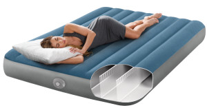 Saltea gonflabilă Intex Prestige Downy 152 x 203 cm 