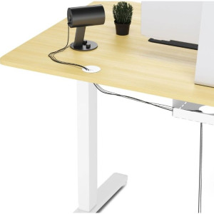 Masă gaming Sense7 Nojo 140 x 70 cm White Pine