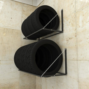 Raft Horeca Nex Home pentru anvelope 50 x 130 x 55 cm Anthracite