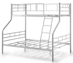 Pat supraetajat pentru copii Evger R-70XL 90/140 x 200 Grey