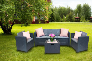 Набор садовой мебели Bica Colorado 3 Graphite