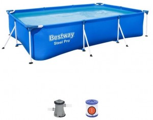 Piscină Bestway Steel Pro Carcas Metal 300x201x66 cm 