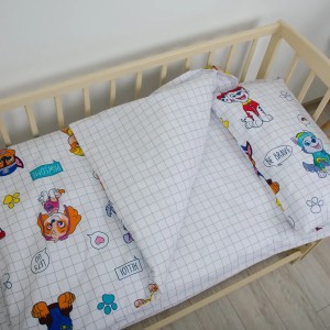 Lenjerie de pat pentru copii TEP "Tepik" 140 х 105 cm Lucky Dogs
