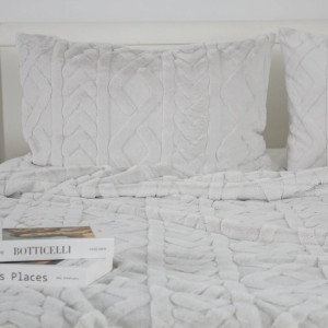 Cuvertura Welpy Soft Angora 240 x 260 cm Light Grey