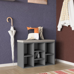 Обувница с сиденьем Mobildor Aspect Anthracite