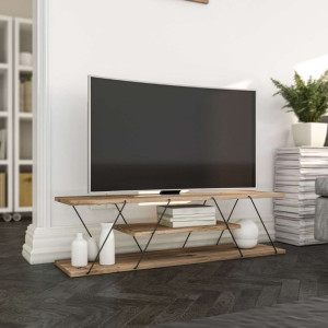 Comod pentru TV Hanah Home Canaz v2 Nuc/Black