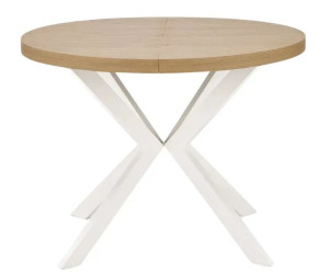 Masă extensibilă Halmar Peroni Golden oak / White