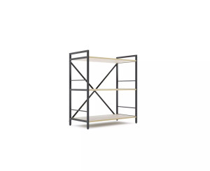 Raft Nex Loft 90 90 x 80 x 40 cm Anthracite/Oak Artisan