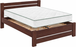Pat Karoline în set cu salteaua Clasic Plus 160 x 200 cm Wenge