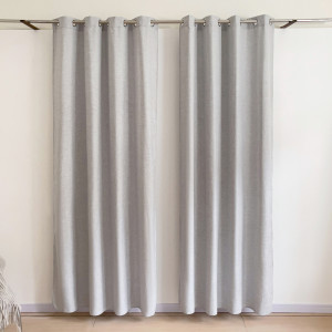 Draperie Softica Faux 140 x 240 cm Grey