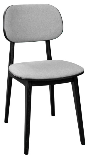 Scaun pentru bucătărie DP Lula Stofa Rush 93+Black legs