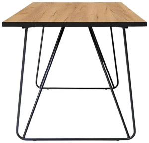 Masă de bucătărie Nowy Styl Rocky 1600x770 Black