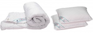 Set de vară Plapuma + 2 perne Relaxe Home HypoallergenicMed 200 x 220 cm 