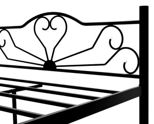 Кровать Evger K-50 160 x 200 см Black