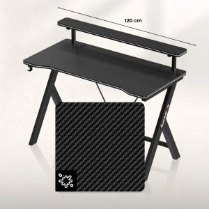 Masă gaming Hero 1.9 Black